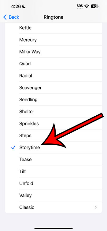 how to change your ringtone on an iPhone 14